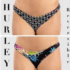 HURLEY Hana Reversible Bikini Bottom NWT